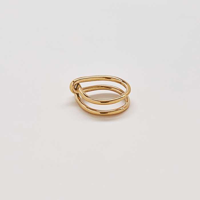 Best Seller - Gold Double Knot Ring Admiral Row GP