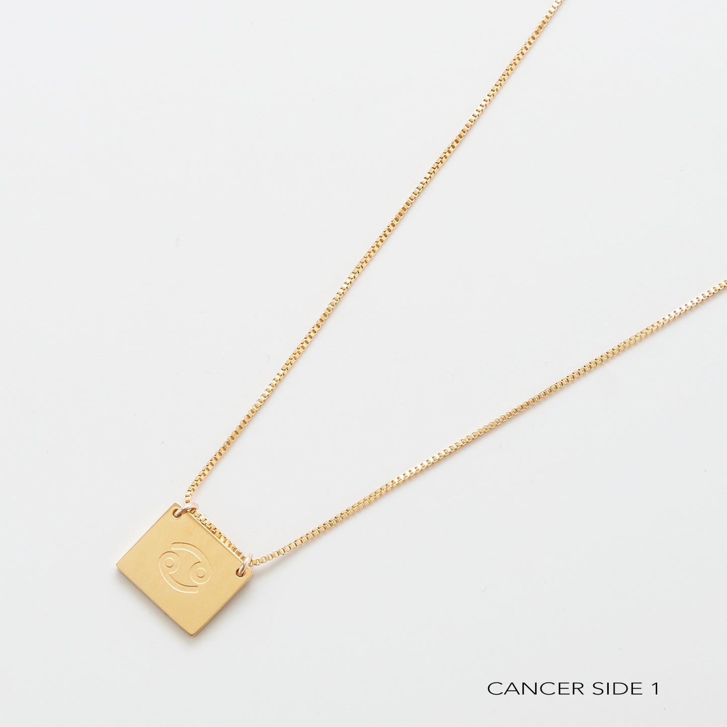 Zodiac Double-Sided Astrology Necklace