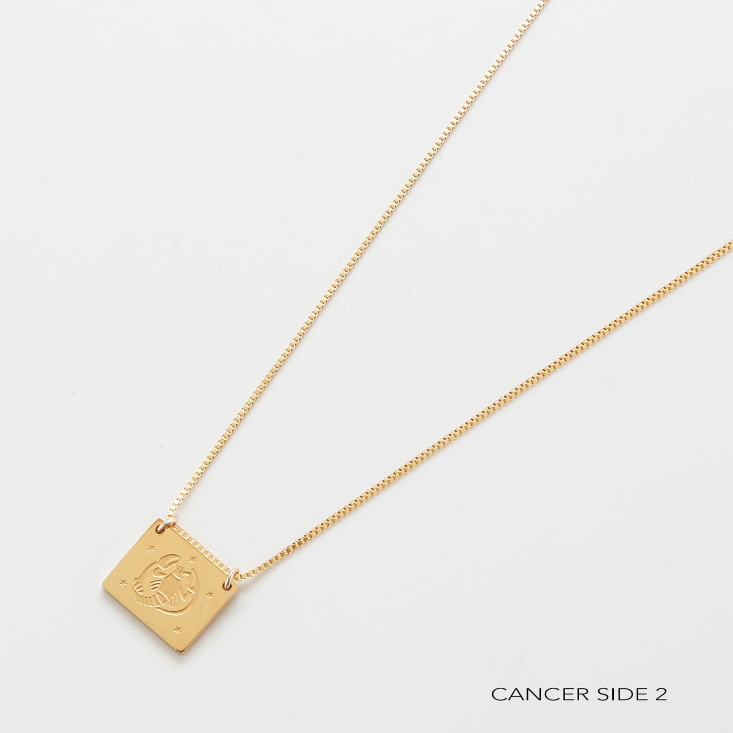 Zodiac Double-Sided Astrology Necklace