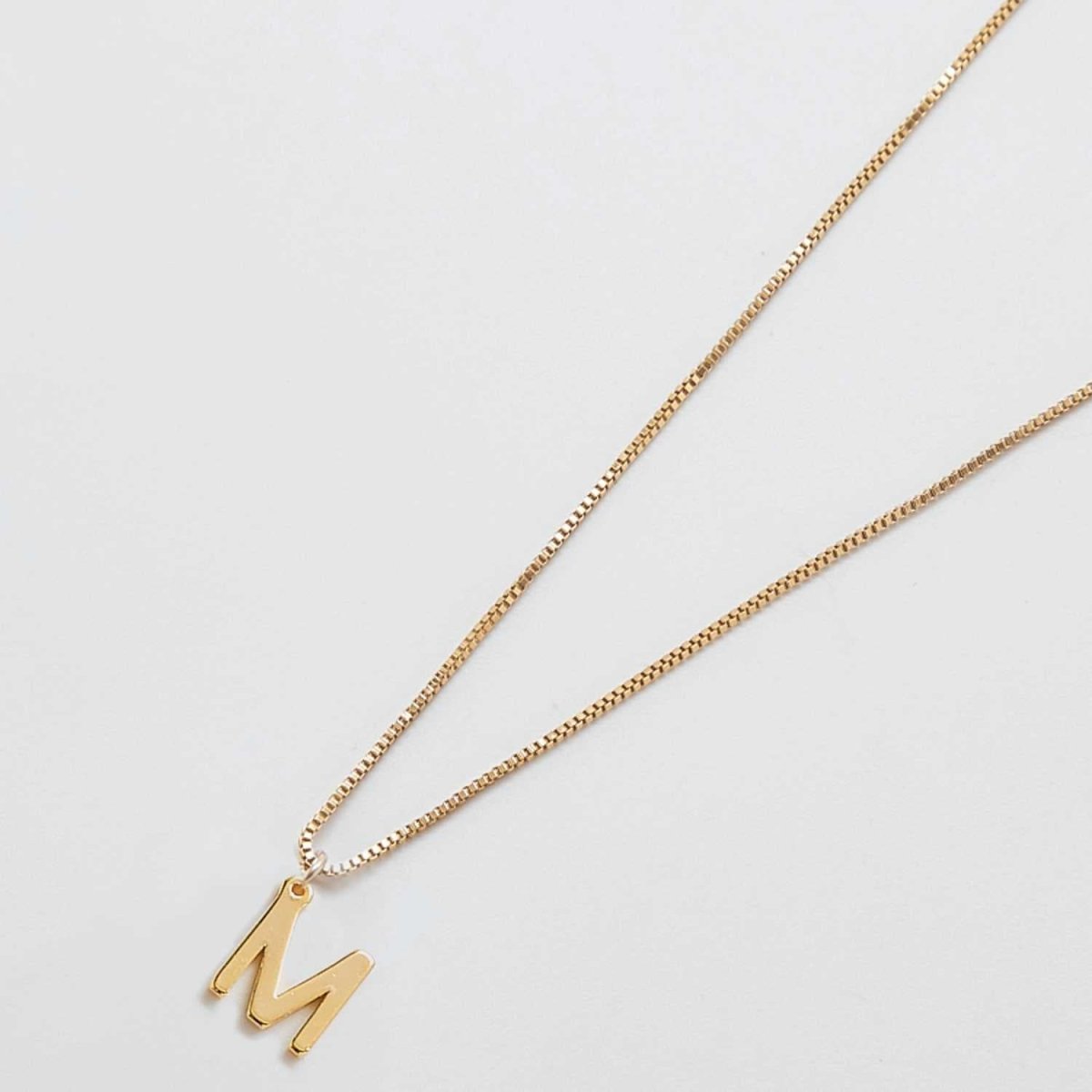 Gold Dainty Initial Necklaces - Admiral Row