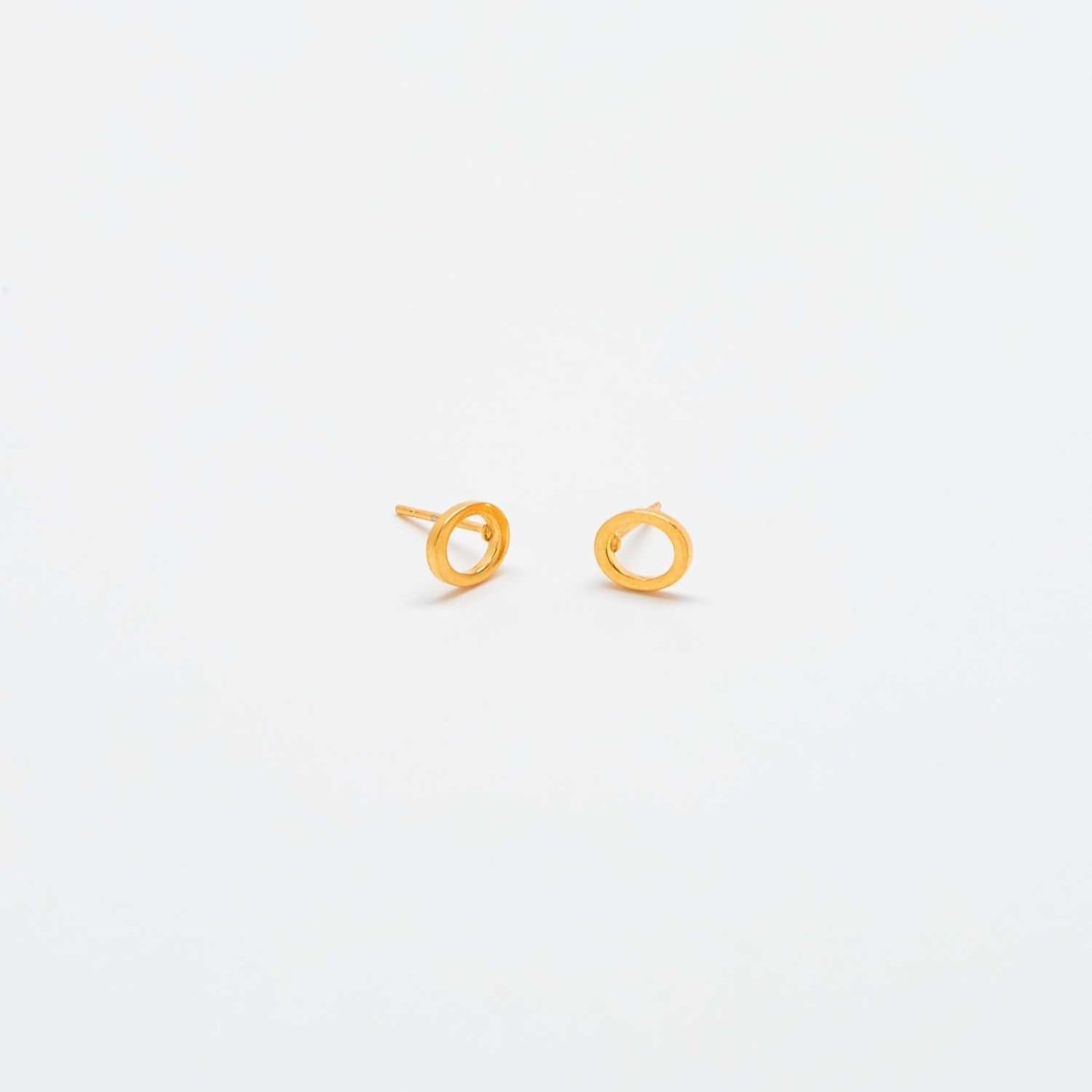 Gold Initial Earrings - Admiral Row