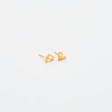 Gold Initial Earrings - Admiral Row