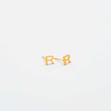 Gold Initial Earrings - Admiral Row