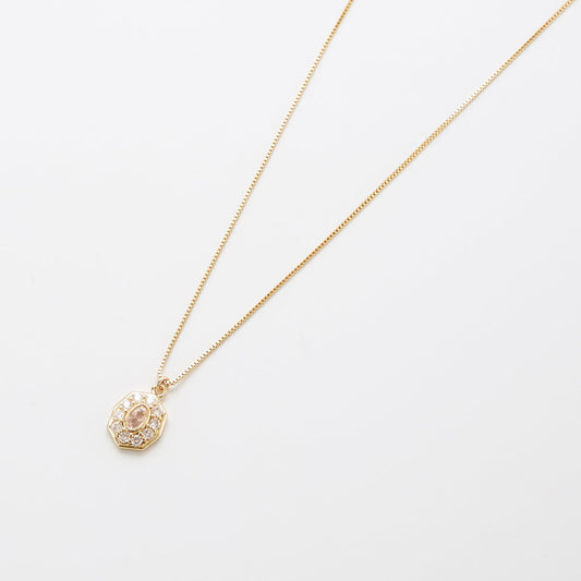 Gold 'Crown Jewel' Dainty Necklace