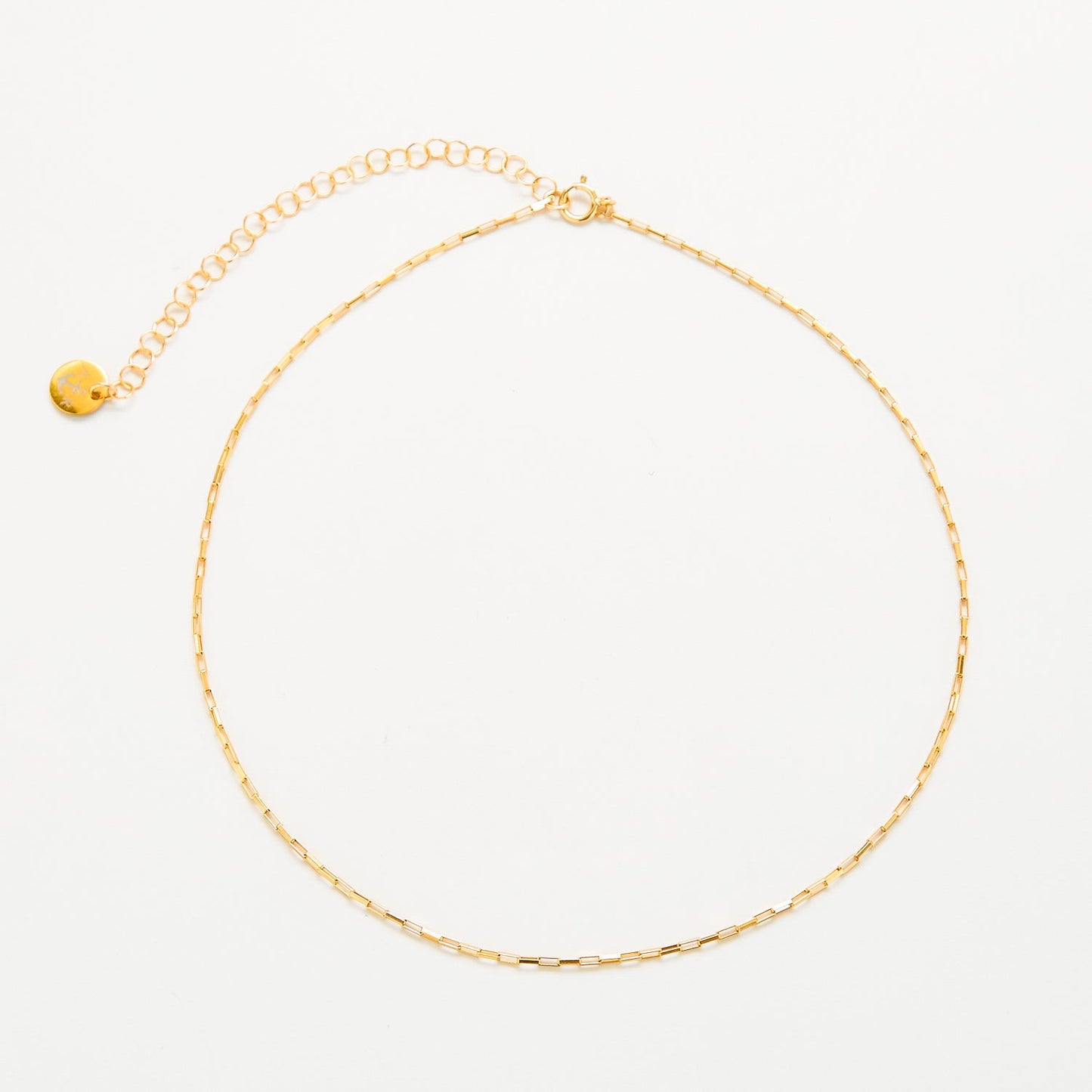 Gold Bar Choker Necklace - Admiral Row