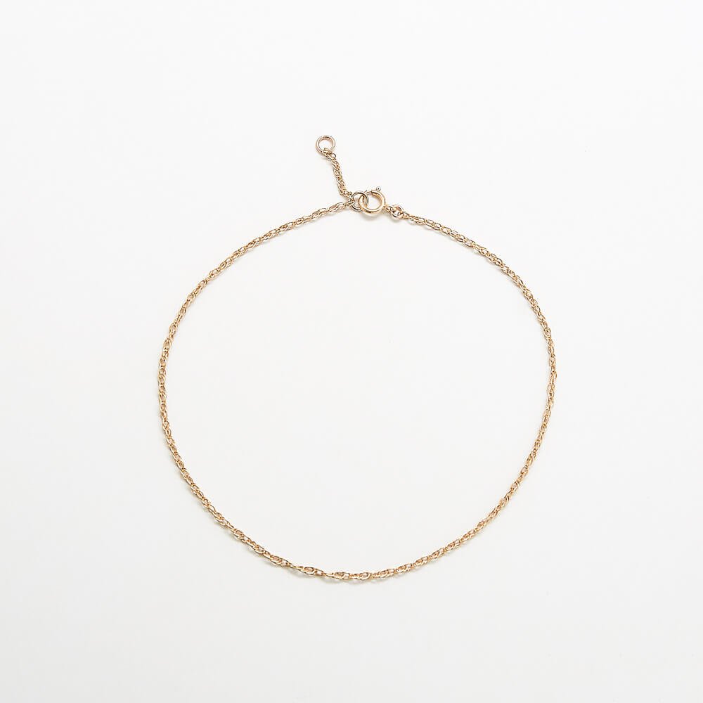 Dainty Rope Chain Anklet Admiral Row