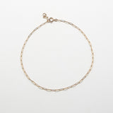 Gold Chain Link Anklet - Admiral Row