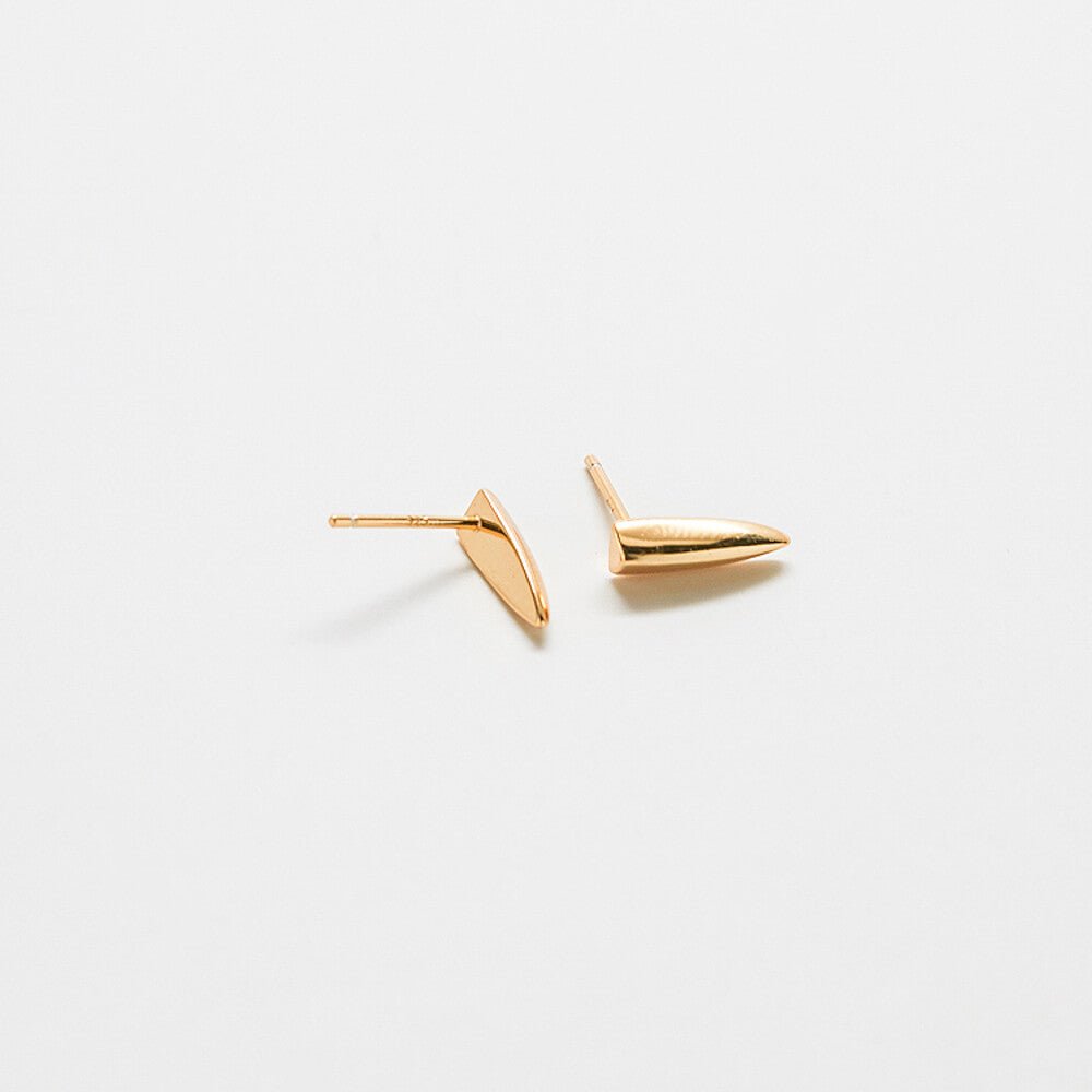 Gold Claw Stud Earrings - Admiral Row