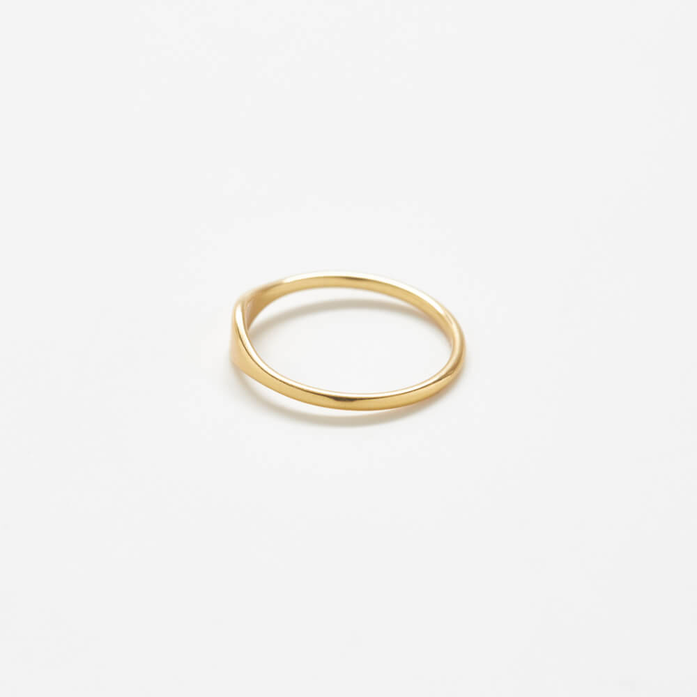 Gold Mini Signet Ring - Admiral Row