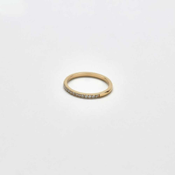 Pave Gold Stacking Ring - Admiral Row